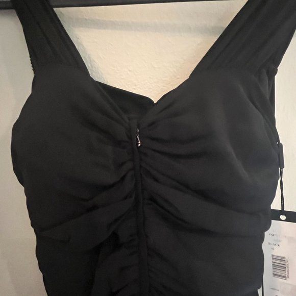 SOLD ELSEWHERE $975 - Stunning Designer DOLCE & GABBANA Gown w/ Key-Hole Cutout - Picture 7 of 14